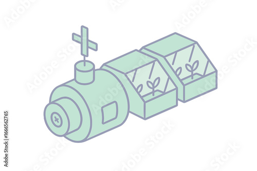 Innovative hydroponic system designed for modern urban gardening