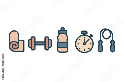 Fitness equipment and accessories for effective home workouts