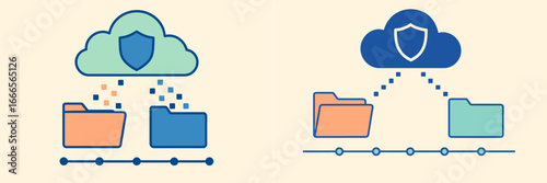 Data security in cloud computing with secure folder representation