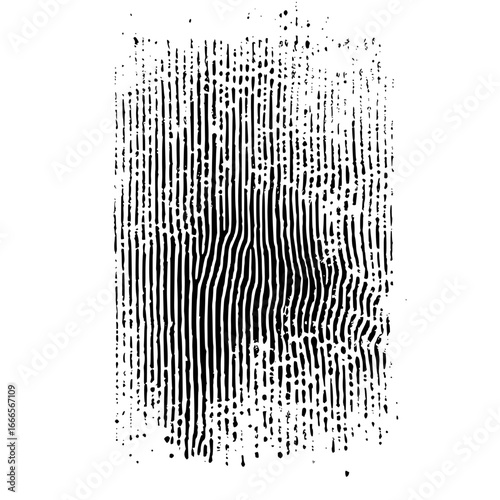 Unique fingerprint identification criminal investigation forensic analysis crime scene evidence 100