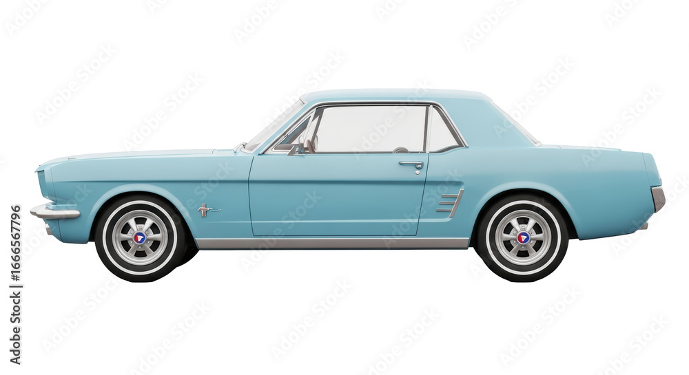 Obraz premium Isolated Classic Car