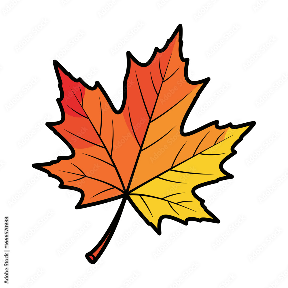 Obraz premium Fall Leaf