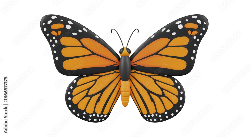 Obraz premium Isolated Butterfly