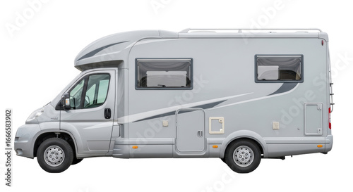 Quadro su tela Isolated Camper
