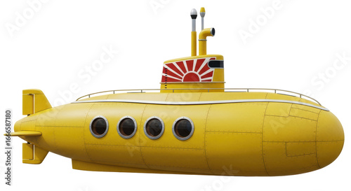 Foto Isolated Yellow Submarine