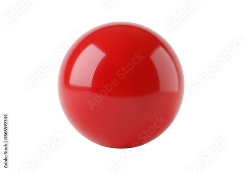 Free Download A glossy, vibrant red sphere stands out against a pure black background. - GFXLoad