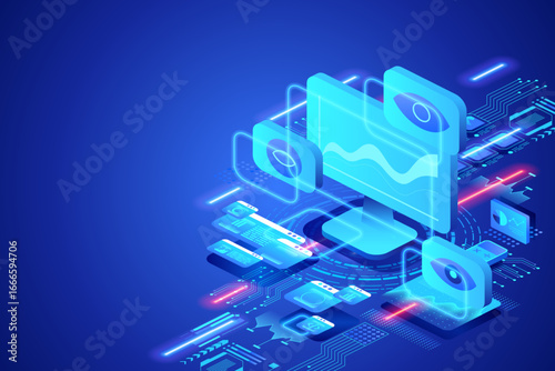 Remote monitoring in smart factory