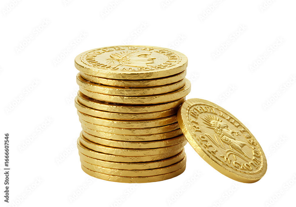 Close-up of Stacked Gold Coins, Financial Prosperity Concept Close-up of Stacked Gold Coins, Financial Prosperity Concept