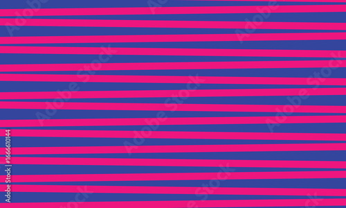 Abstract blue or pink thin to thick lines pattern design