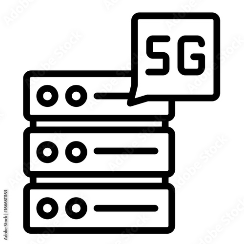 Server  Icon Element For Design