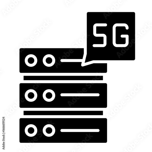 Server  Icon Element For Design