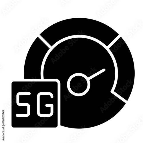 Speed  Icon Element For Design