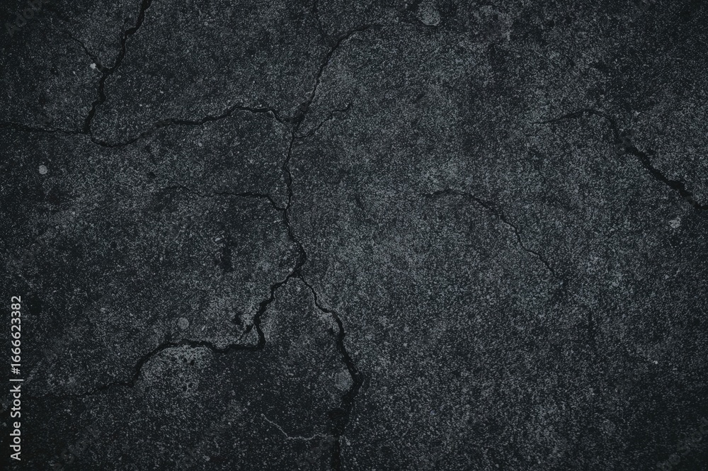 Obraz premium Dark concrete stone texture on road surface background