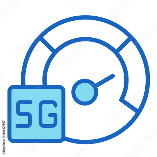 Speed  Icon Element For Design