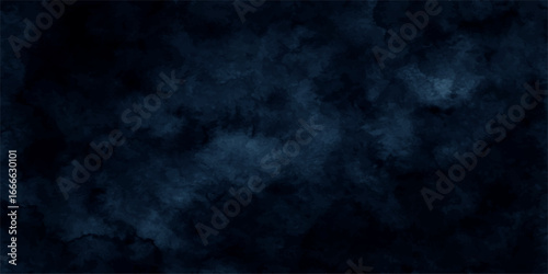 Dark blue grunge texture background with a hint of lightning and storm clouds