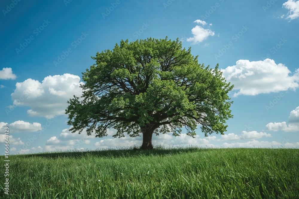 Obraz premium Topple the giant tree on the raider