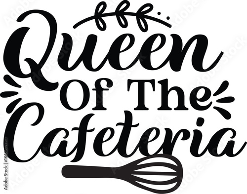 Lunch Lady  SVG Design