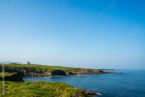 Wallpaper Mural Classiebawn Castle with scenic Sligo coastal landscape Torontodigital.ca