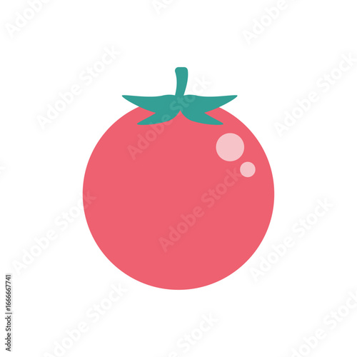 プチトマトのベクターイラスト：お弁当・野菜 - Cherry Tomato Vector Illustration: Lunch Box and Vegetable