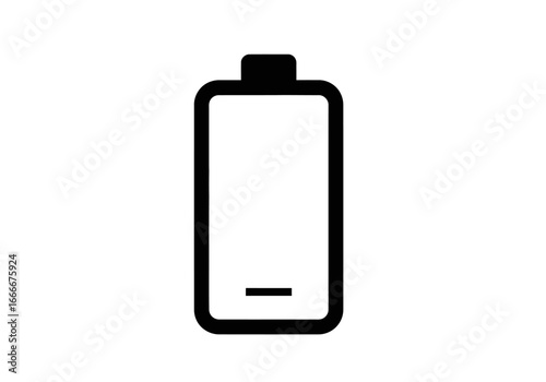 A simple black silhouette icon of a puffy weather cloud, isolated on a plain white background.