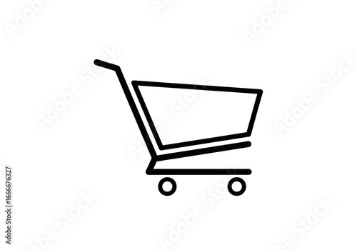 A simple black silhouette icon of a puffy weather cloud, isolated on a plain white background.