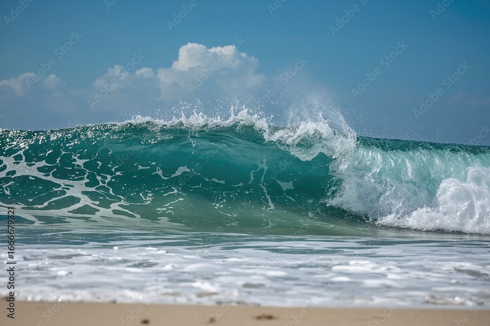 Obraz premium Huge ocean swell