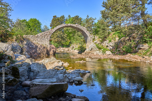 famous Packhorse Bridge in ...