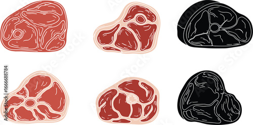Raw meat cuts fresh meat meat steak beef meat food meat product shop
