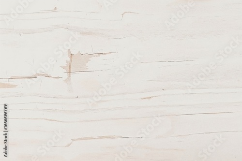 A sleek, white-painted wood...
