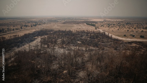 Bird's-eye perspective of a...