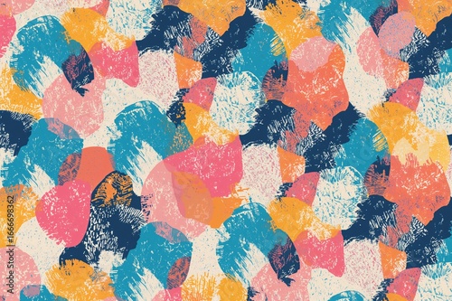 Geometric abstract design p...