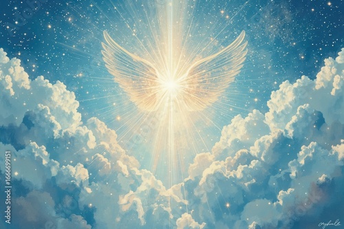Digital artwork of a celest...