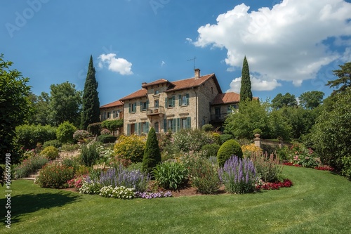 A hillside home with Europe...