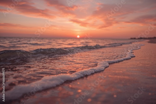 Peaceful ocean view during ...