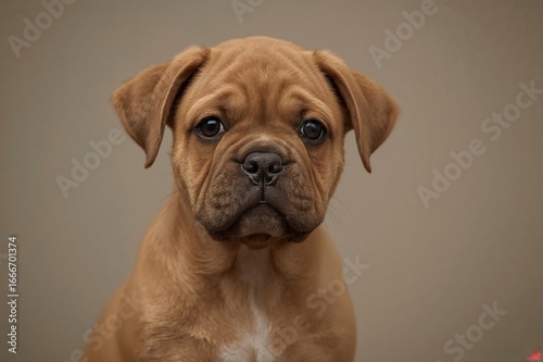 Cute Bordeaux Mastiff Puppy