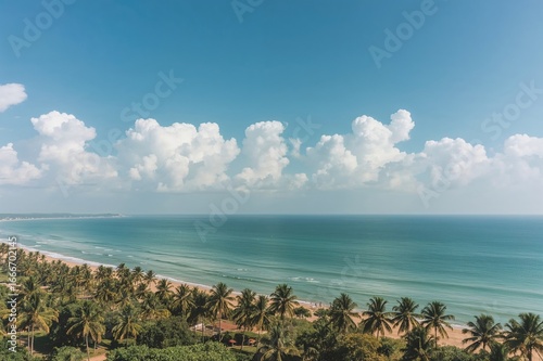 Stunning Scene of Ocean and...