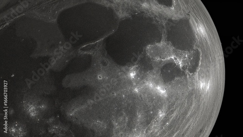 Detailed close-up view of a...
