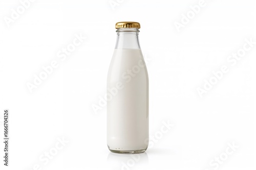 A milk container featuring ...