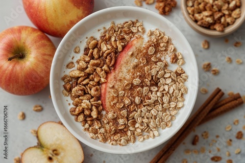 Smoothie made from yogurt, ...