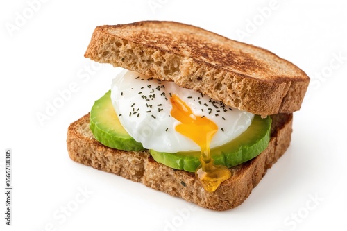 Toasted whole grain bread t...
