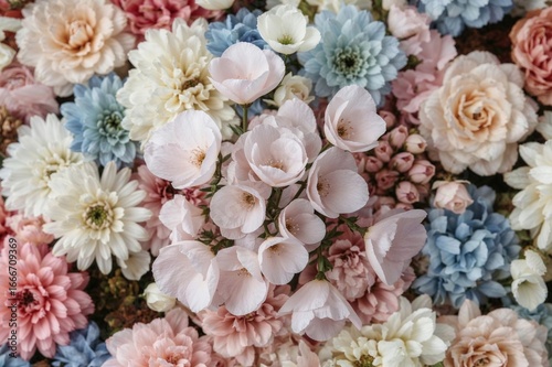 A cluster of blooming sweet...
