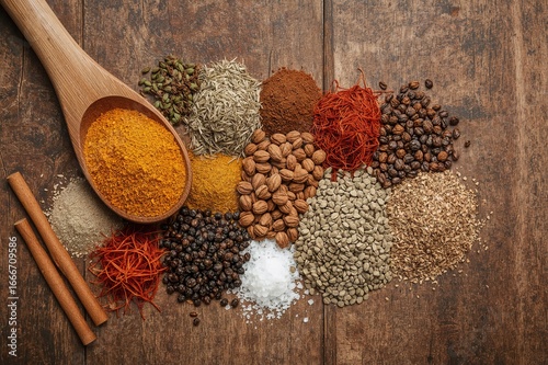 Variety of Spices and Herbs...