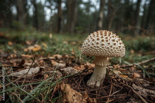 Scaly Wood Mushroom, scient...