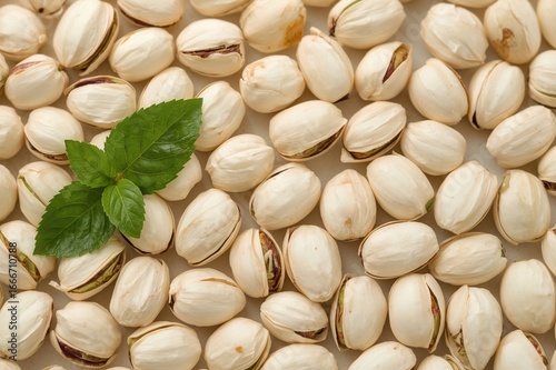 Close-up view of pistachio ...