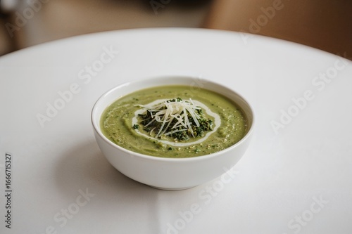 A bowl filled with fresh gr...