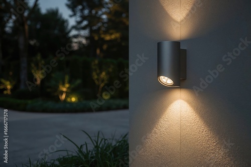 Contemporary outdoor wall l...