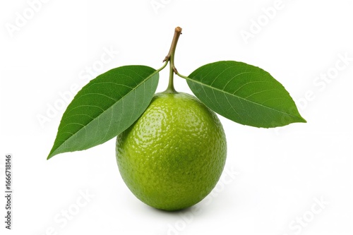 A single lime accompanied b...