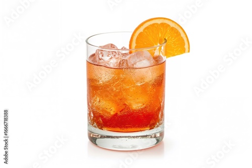 Glass of alcoholic Aperol S...