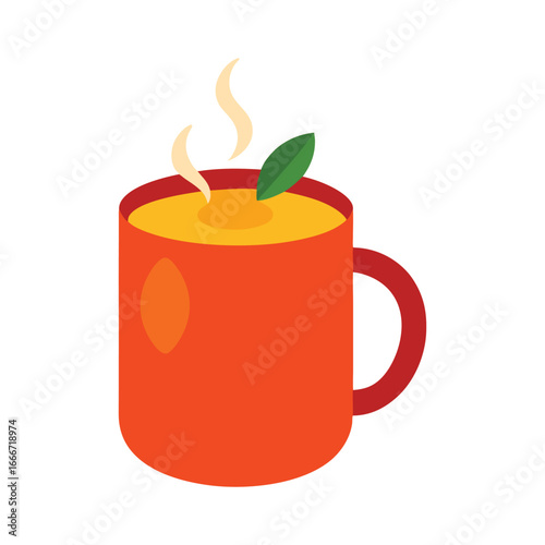 Hot apple cider mug