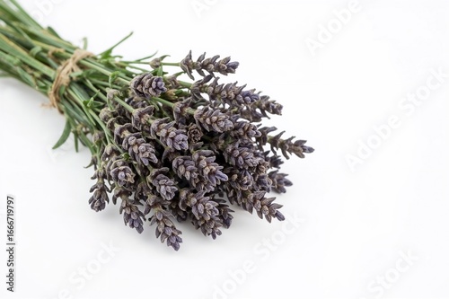A cluster of lavender bloss...